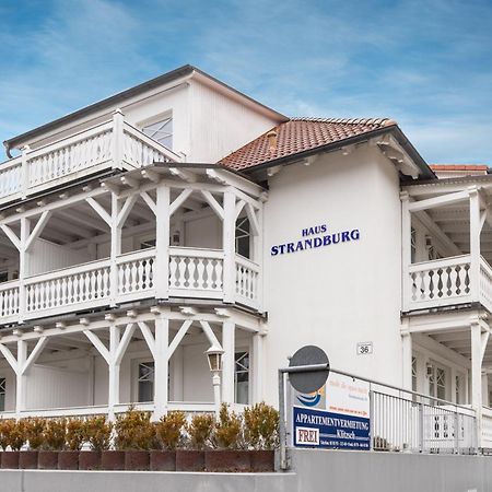 Haus Strandburg Am Strand - Fewo Auszeit 宾茨 外观 照片